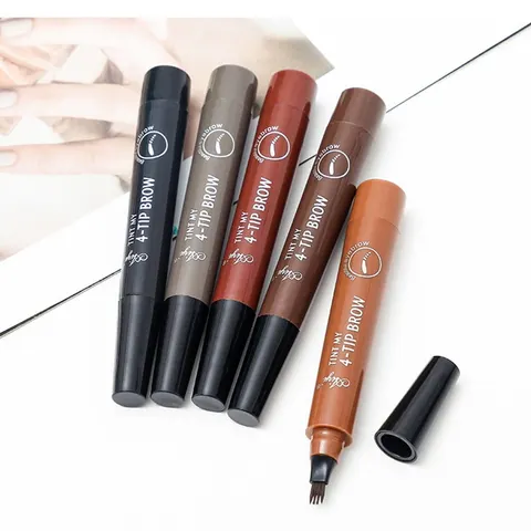 Wodoodporny marker/pisak do brwi 4w1