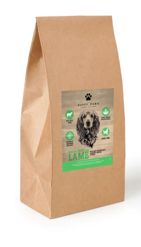 Brytyjska jagnięcina Happy Paws 65 %Superfood dog