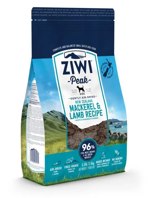 ZiwiPeak Dog Sucha Karma Mackerel & Lamb Makrela z Jagnięciną
