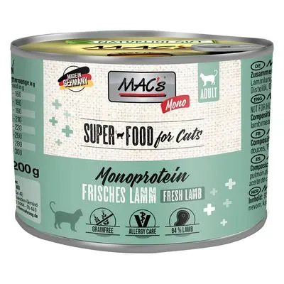 Mac's cat lamb-jagnięcina mono sensitive