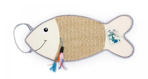 AFP Fiesta Fish Scratcher Pad- drapak w kształcie ryby