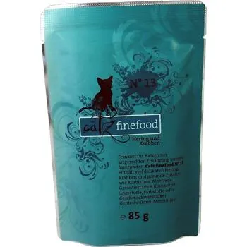 Catz Finefood nr.13 – Śledź i krewetki 85 g