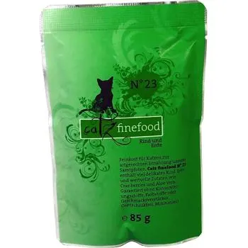 Catz Finefood nr.23 - Wołowina i kaczka 85 g