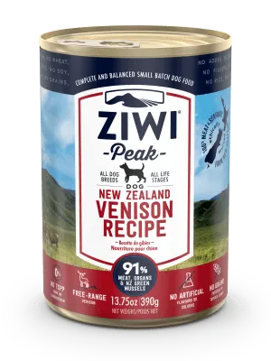 ZiwiPeak Dog Wet Venison 390 g