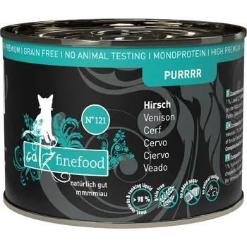 Catz Finefood Purrrr nr.121 – Jeleń 200 g