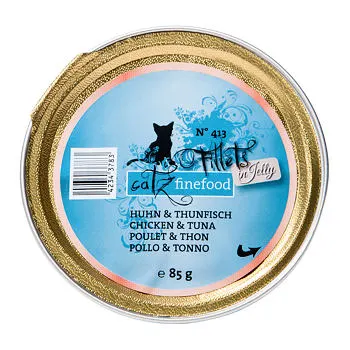 Catz Finefood filet nr 413-kurczak i tuńczyk tacka 85g