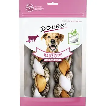 Dokas - Warkocze ze skóry wołowej i rybiej