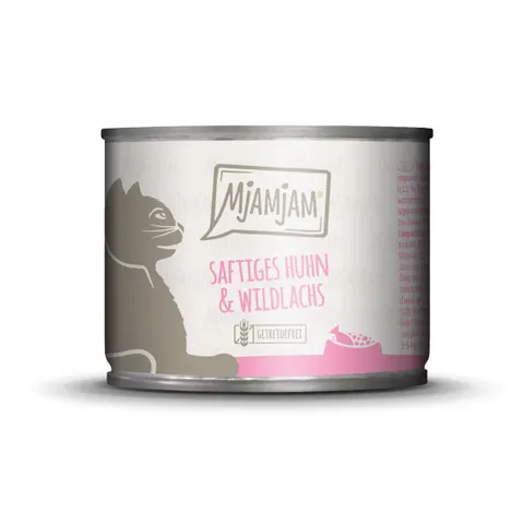 Mjamjam soczysty kurczak i dziki łosoś