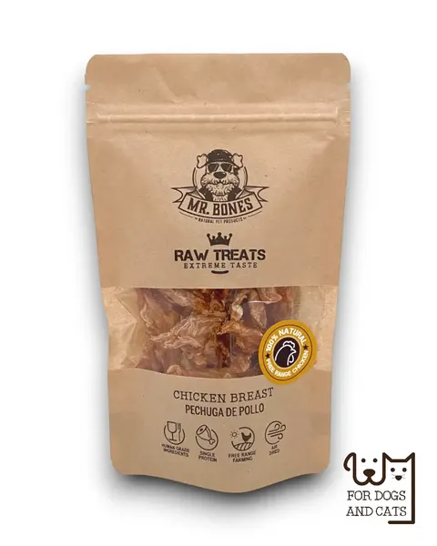 Mr. Bones Raw Treats Chicken-Pierś z kurczaka