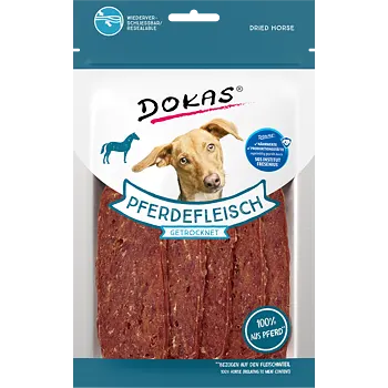 Dokas Suszona konina w plastrach