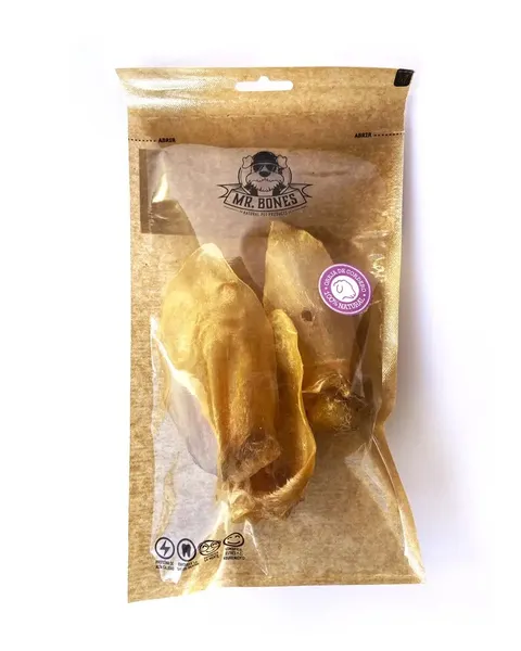 Mr.Bones Uszy jagnięce – Naturalny gryzak dentystyczny dla psów