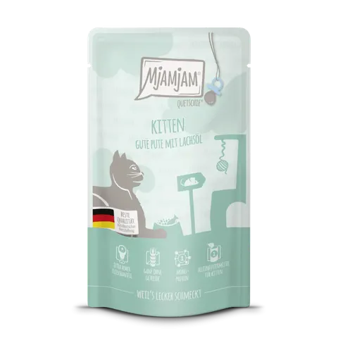 MjAMjAM KITTEN Indyk z olejem z łososia