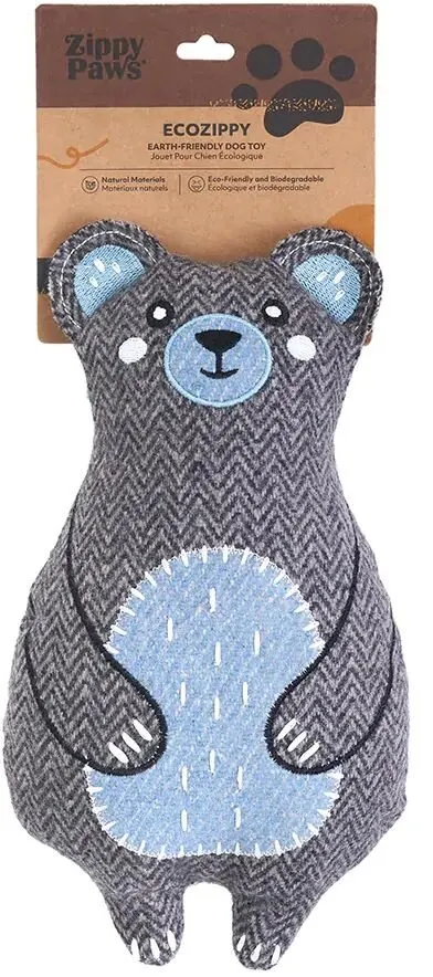 ZippyPaws ecoZippy Cotton Przytulacz Miś