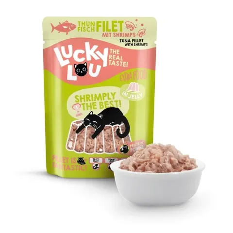 Lucky Lou Extrafood Tuńczyk i krewetki w galaretce