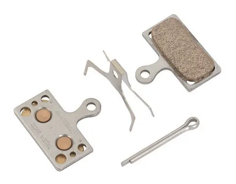 OKŁADZINY HAMULCOWE SHIMANO XT SLX ALFINE METALICZNE G04S-MX
