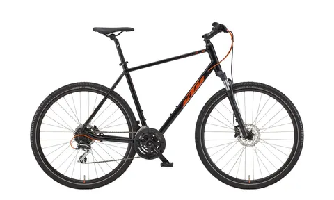 ROWER KTM X-LIFE TRACK H 56CM L BLACK ORANGE 2022 WYPRZEDAŻ