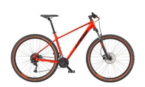 ROWER KTM CHICAGO 291 DISC FIRE ORANGE 19'' L/48CM 2023/2024 WYPRZEDAŻ