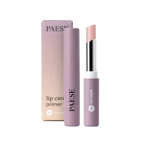 PAESE Nanorevit Lip Care Primer pielęgnująca pomadka do ust 40 Light Pink 2.2g