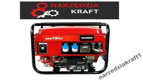 Generator Agregat prądotwórczy KRAFTWELE KW6500 EL 1F 4,5 kVA