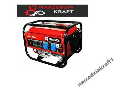 Generator Agregat prądotwórczy KRAFTWELE KW6500 1 F 4,5 kVA