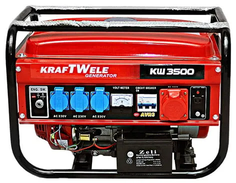 Generator Agregat Prądotwórczy KRAFTWELE KW3500 3F el. 3,5 KW