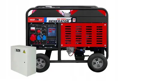 Agregat Generator Prądotwórczy SDG18000 Open 3F 18KVA+ATS/SZR 400V