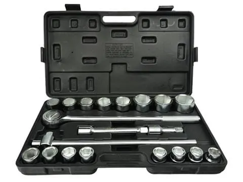 Zestaw kluczy nasad.21el.3/4" 6-kąt.19-50mm G10110