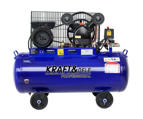 Kompresor sprężarka olejowy 100L 2 tłoki 230V 8 bar KD4054