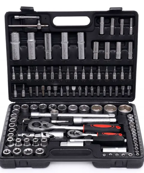 ZESTAW KLUCZY KLUCZE NASADOWE WALIZKA TORX 108 EL. EC303