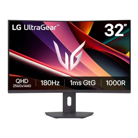 Monitor LG 31,5" UltraGear 32G600A-B.AEUQ Curved VA QHD 180Hz 2xHDMI DP