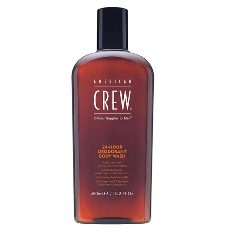 American crew 24hour deodorant body wash - odświeżający żel pod prysznic, 450ml