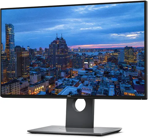 DELL U2417 24" IPS FHD KLASA C, Linie na matrycy, brak nogi