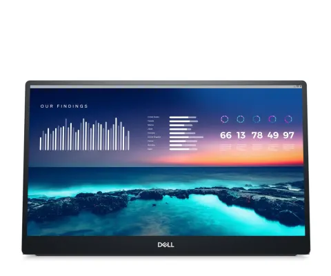 Monitor Dell P1424H 14" FHD Klasa "A-" + Kabel USB-C
