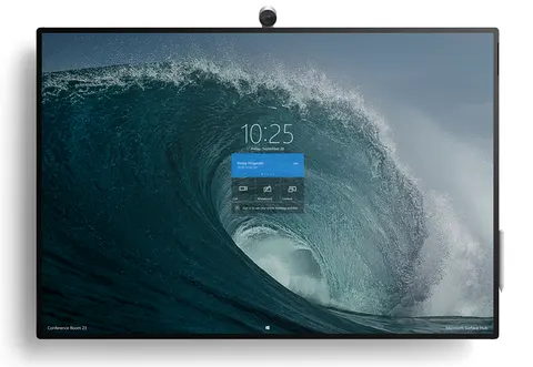 Komputer Microsoft Surface Hub 2S AiO 50" / i5-8GEN / 8GB / 128GB / 4K Dotyk / Win11 PRO Klasa "A-", Brak kamery