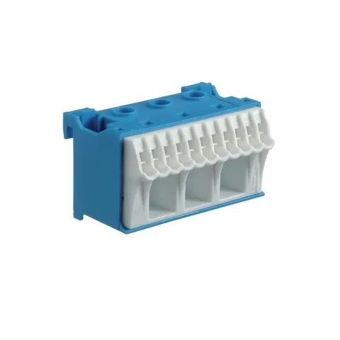 QuickConnect Blok samozacisków neutralny, niebieski, 3x16 +11x4mm2, szer. 60mm; KN14N, HAGER
