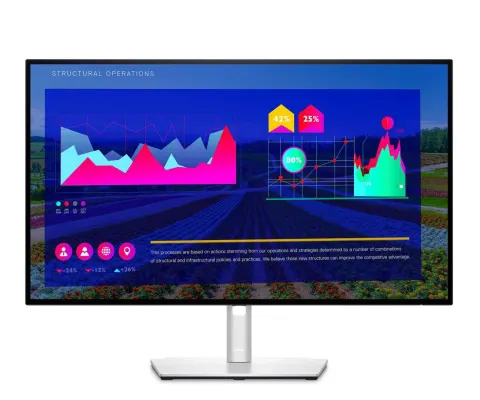 Monitor Dell 27" UltraSharp U2722DE WQHD Klasa B, Linie na matrycy