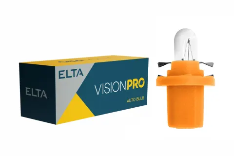 Żarówki zegarowe 12V 1W BX8,5d ELTA VisionPro – 10 szt.