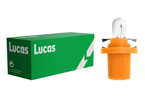 Żarówki zegarowe 12V 1W BX8,5d Lucas – 10 szt.