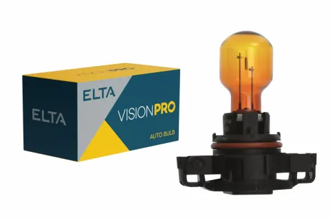 Żarówka samochodowa PSY19W 12V 19W PG20-1 pomarańczowa ELTA VisionPro