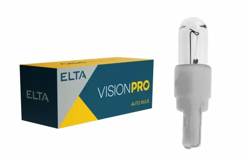 Żarówki zegarowe 12V 1,8W KW2x4,6d ELTA VisionPro – 10 szt.