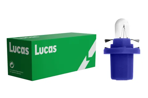 Żarówki zegarowe 12V 1,2W BX8,5d Lucas – 10 szt.