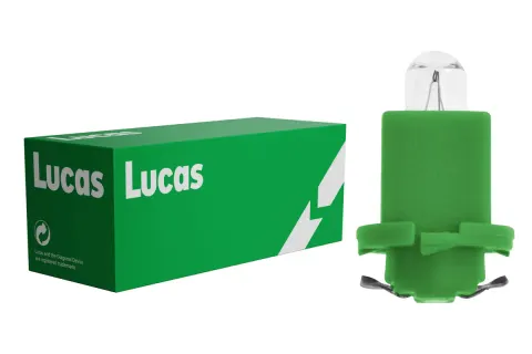 Żarówki samochodowe 12V 1,2W BAX Lucas – 10 szt.