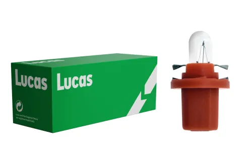 Żarówki zegarowe 12V 1,2W B8,5d Lucas – 10 szt.