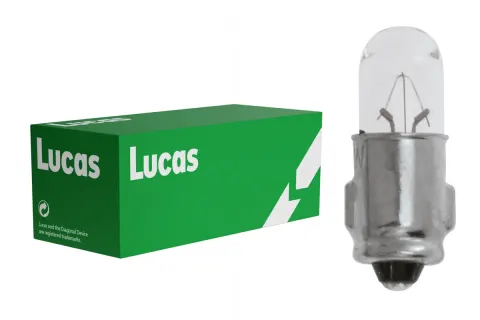Żarówki samochodowe 6V 1,2W BA7s Lucas – 10 szt.