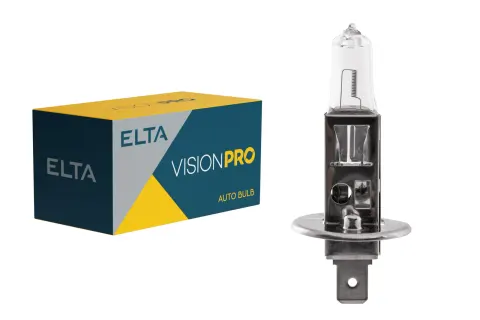 Żarówka samochodowa H1 12V 100W P14,5s ELTA VisionPro