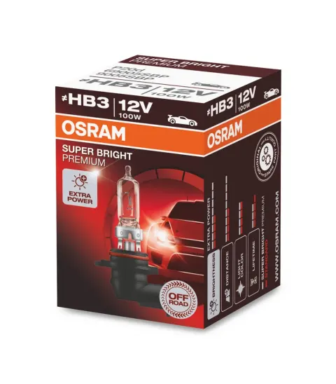 Żarówka samochodowa HB3 12V 100W P20d OSRAM