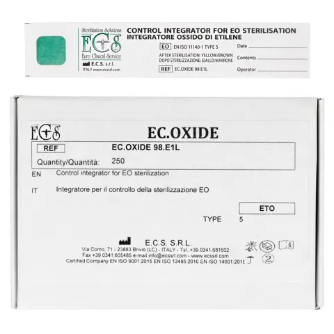 Testy do steryl. EC.OXIDE kl. 5 250 szt. ECS