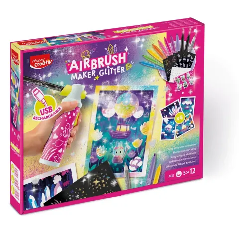 Airbrush Maker Glitter 5 lat+ Maped Creativ 906990