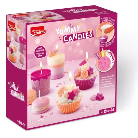 Dekoracyjne Świece sojowe Yummy Candles 8 lat+ Maped Creativ 907302