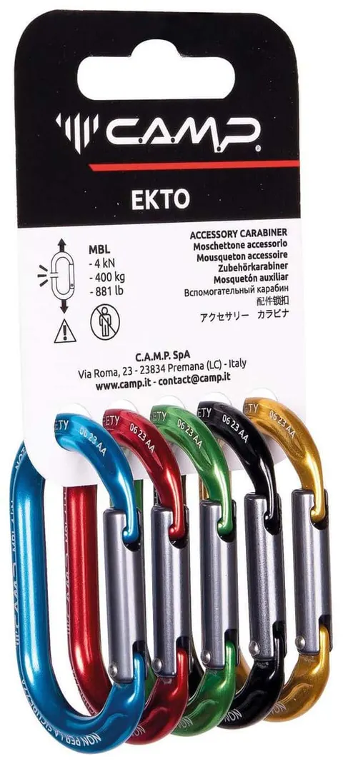 Zestaw karabinków sprzętowych CAMP EKTO RACK PACK